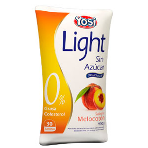 yosi light melocoton yogurt sin azucar